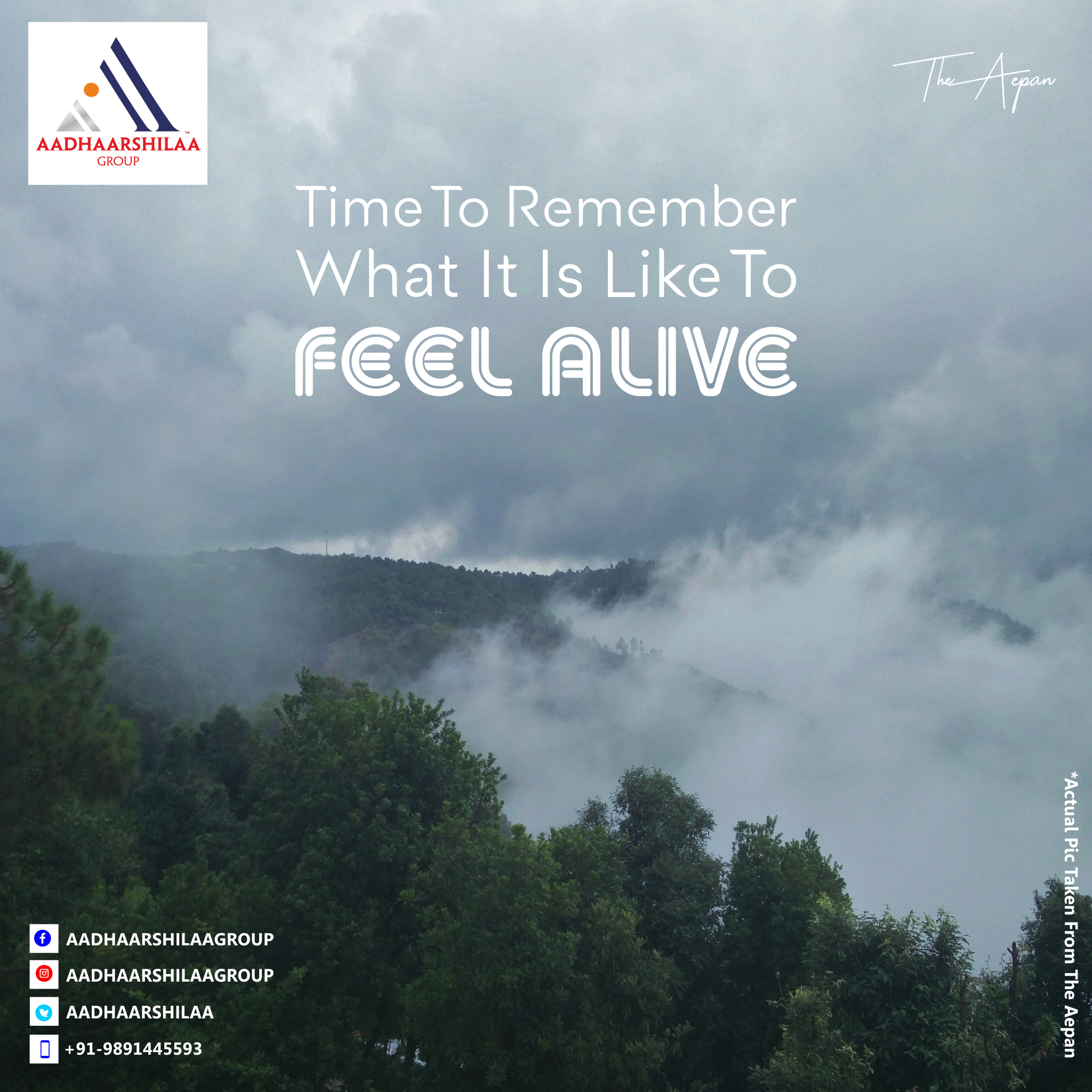 Feel Alive at The Aepan